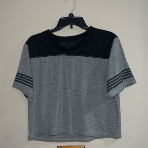 Black/Grey Short Sleeve Tee